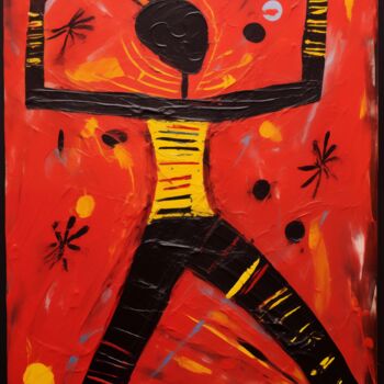 Digital Arts titled "“Rhythm Unleashed”" by Artopia By Nick, Original Artwork, Digital Painting