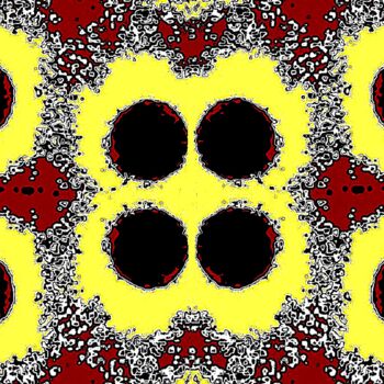 Φωτογραφία με τίτλο "Subway Dots 4x46c" από Ken Lerner, Αυθεντικά έργα τέχνης, Ψηφιακή φωτογραφία