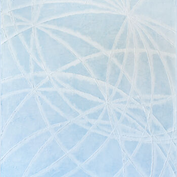 Painting titled "Untitled 639" by Oto Macek, Original Artwork, Acrylic Mounted on Wood Stretcher frame