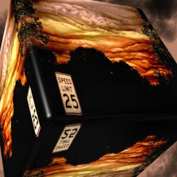 Digital Arts titled "Quantum Sky 1" by Jason Stillman, Original Artwork