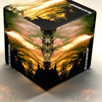 Digital Arts titled "Quantum Sky 9" by Jason Stillman, Original Artwork
