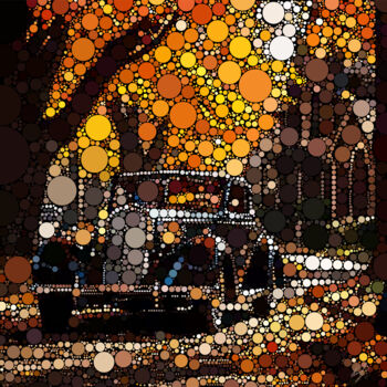 Malarstwo zatytułowany „Autumn nostalgia” autorstwa Natalia Kamerton, Oryginalna praca, Akryl
