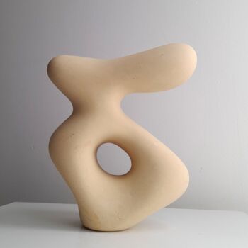 Sculpture titled "Pronto" by Clark Camilleri, Original Artwork, Stone
