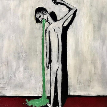 Peinture intitulée "Feelings" par Vaxo Lang, Œuvre d'art originale, Acrylique