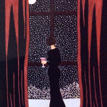 Schilderij getiteld "Expectation" door Martin Ashkhatoev, Origineel Kunstwerk, Acryl