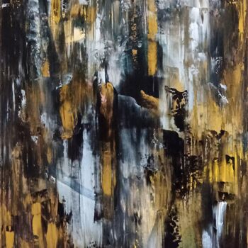 Peinture intitulée "Charon" par Renaud Angerville-Langlois, Œuvre d'art originale, Acrylique Monté sur Châssis en bois