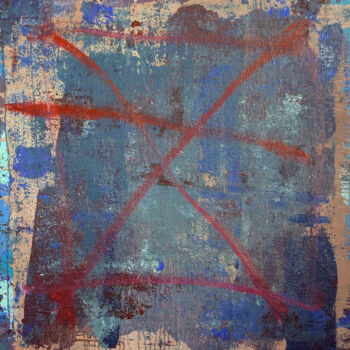 Peinture intitulée "Floating On Dry" par Roberto Romei Rotondo, Œuvre d'art originale, Huile