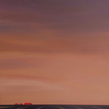 Pintura intitulada "Dawn (30 December)" por Nelly Van Nieuwenhuijzen, Obras de arte originais, Acrílico Montado em Armação e…