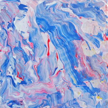 Painting titled "Tornado Abstract #4" by Oberlin The Artist, Original Artwork, Acrylic