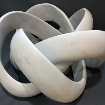 Sculpture titled "Wind" by Jeff Rosenfeld, Original Artwork, Stone