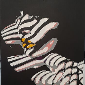 Peinture intitulée "Stores" par Jima, Œuvre d'art originale, Acrylique