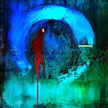 Digital Arts titled "WOUNDED PLANET" by Philippe Ceulemans, Original Artwork, Digital Photography Mounted on Plexiglass