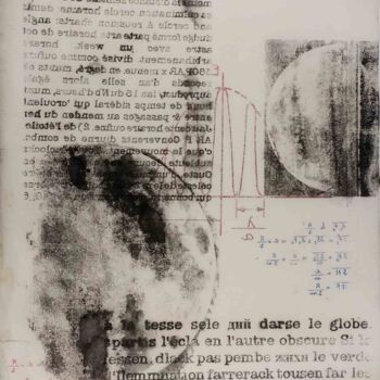 Gravures & estampes intitulée "Globe" par Xavier Debeerst, Œuvre d'art originale, Monotype