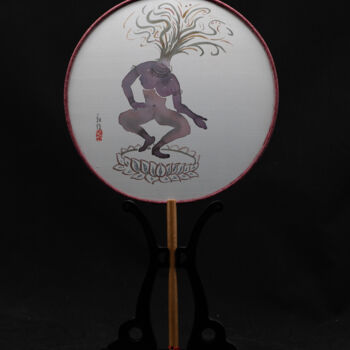 "Dancer of the Bodhi…" başlıklı Tablo Rui Wang tarafından, Orijinal sanat, Suluboya