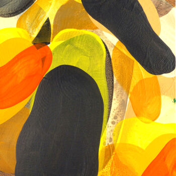 Schilderij getiteld "Cumulations 40" door Jan Astner, Origineel Kunstwerk, Acryl