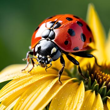 Φωτογραφία με τίτλο "Ladybug Tales on a…" από Mankdhani, Αυθεντικά έργα τέχνης, Ψηφιακή φωτογραφία