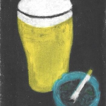 印花与版画 标题为“Bière clope” 由Philippe Drouot, 原创艺术品, 雕刻