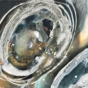 제목이 "Pulsation 3"인 미술작품 Baiba Rēdere로, 원작, 기름