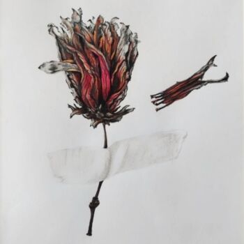 Peinture intitulée ""Втрачені"" par Viktoriia Gunina, Œuvre d'art originale, Aquarelle