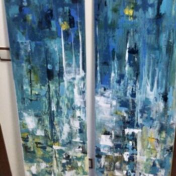 Painting titled "Amor infinito" by Pereira, Original Artwork, Acrylic