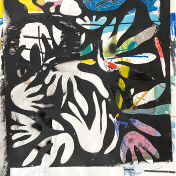 Collages intitulée "ELEMENTS AND OTHER…" par Luc Pierre, Œuvre d'art originale, Collages