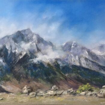 图画 标题为“Sierra Nevada” 由Irene_art, 原创艺术品, 粉彩