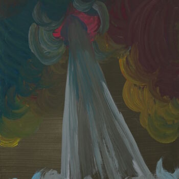 Painting titled "Climat" by Jeanpierre Allano, Original Artwork, Acrylic