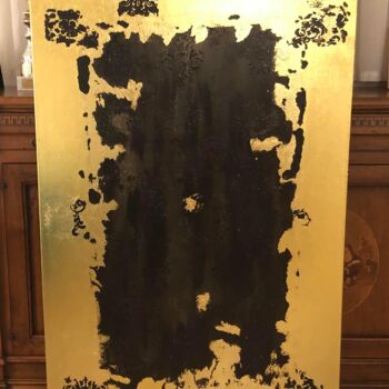 Painting titled "Bagliori boreali" by Annarita Pancini, Original Artwork, Acrylic