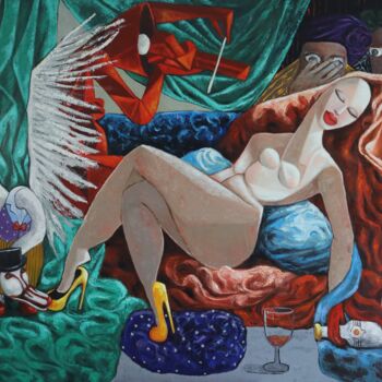 Goddess Violinist and her Swan