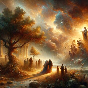 Digital Arts titled "Emociones Capturadas" by Juan Carlos Pascual, Original Artwork, Digital Painting