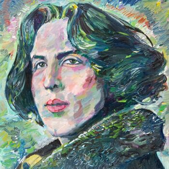 绘画 标题为“OSCAR WILDE oil por…” 由Lautir, 原创艺术品, 油