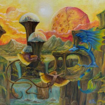 Peinture intitulée "Gregory Pyra Piro o…" par Gregory Pyra Piro, Œuvre d'art originale, Huile Monté sur Châssis en bois