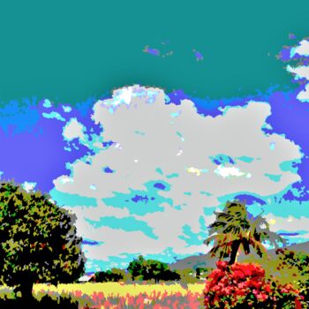 Digitale Kunst getiteld "Country Outing" door Lurline Halliman, Origineel Kunstwerk, 2D Digital Work