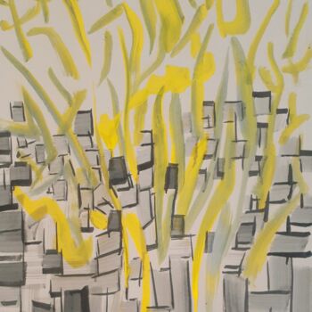 Painting titled "历史" by Zhao Le Men, Original Artwork, Ink