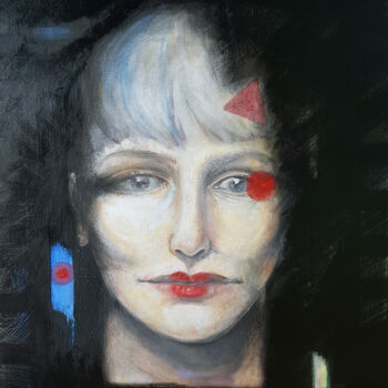 绘画 标题为“Pietism, no 1” 由Katarzyna M. Rymarz, 原创艺术品, 油