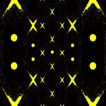 Fotografie getiteld "Geometric 303v10g3d" door Ken Lerner, Origineel Kunstwerk, Digitale fotografie