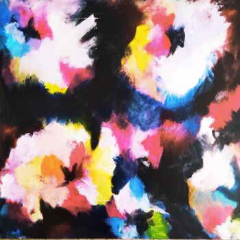 Painting titled "NATURA" by Sandra Perfetto, Original Artwork, Acrylic