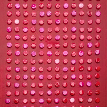 Painting titled "Lego passion" by Evgeniia Belmesova, Original Artwork, Acrylic Mounted on Wood Stretcher frame
