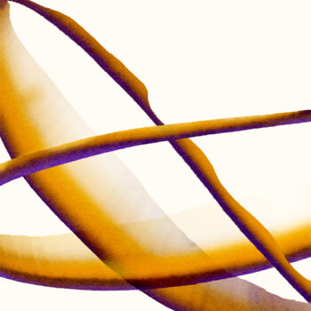 Digital Arts titled "The lines. Abstract…" by Evgeniia Belmesova, Original Artwork, Watercolor