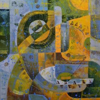 Painting titled "Bolero" by Serhii Voichenko, Original Artwork, Oil