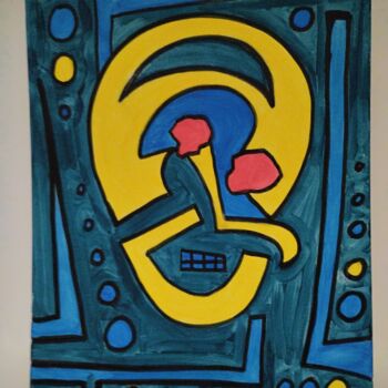 Peinture intitulée "124" par Salvadore C, Œuvre d'art originale, Acrylique Monté sur Châssis en bois