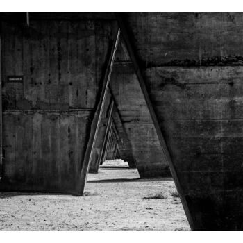 Photography titled "INFINITY TRIANGLES" by 23h35 Photographie, Original Artwork, Digital Photography