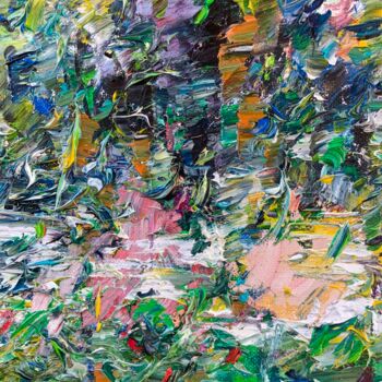 「THE FLEETING HOURS」というタイトルの絵画 Lautirによって, オリジナルのアートワーク, オイル