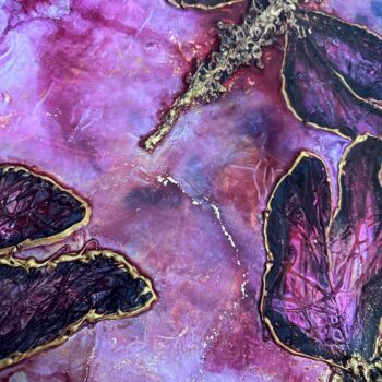 Peinture intitulée "DragonFly interior…" par Olena Bunina (Helena Bunina), Œuvre d'art originale, Pigments