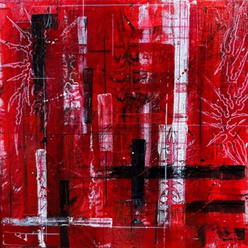 "LA DANSE DES SCOLOP…" başlıklı Tablo Gianni Piermatteo tarafından, Orijinal sanat, Akrilik Ahşap Sedye çerçevesi üzerine mo…