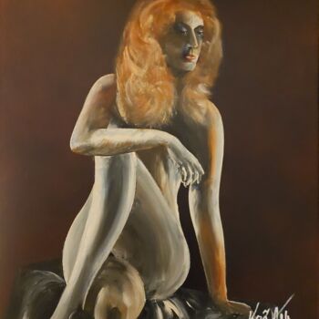 Peinture intitulée "Feminart 2" par Pascal Koza, Œuvre d'art originale, Acrylique Monté sur Châssis en bois