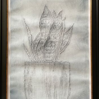 "Sansevieria Acrylic…" başlıklı Tablo Iryna Antoniuk (IRENA TONE) tarafından, Orijinal sanat, Akrilik