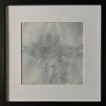 제목이 "Single Flower Black…"인 미술작품 Iryna Antoniuk (IRENA TONE)로, 원작, 아크릴