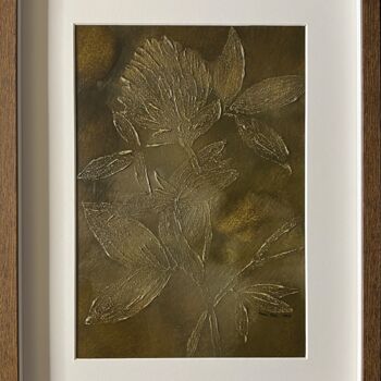 제목이 "Clover Brown Acryli…"인 미술작품 Iryna Antoniuk (IRENA TONE)로, 원작, 아크릴
