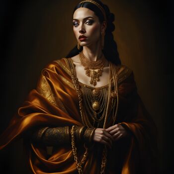 Digital Arts titled "Imperial" by Hazel, Original Artwork, Digital Painting